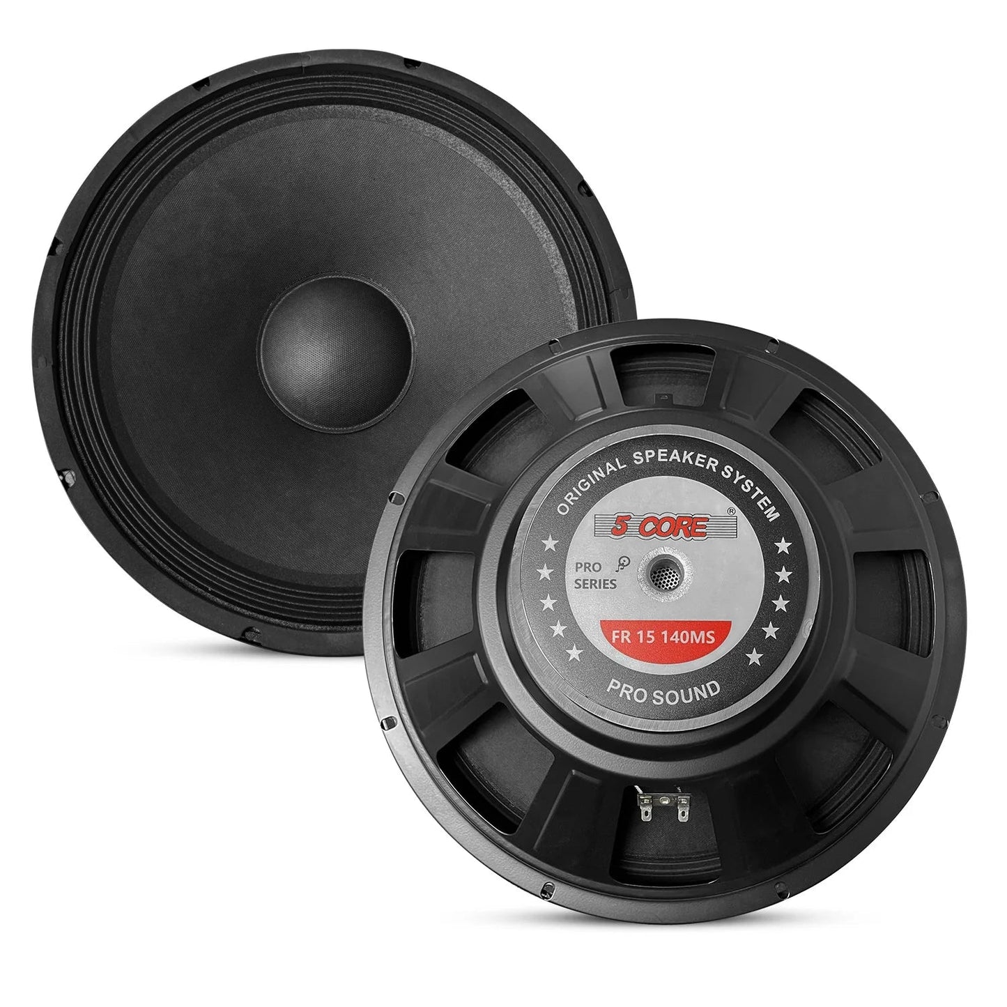 5Core 15 Inch Subwoofer Speaker 2000W Peak 8Ohm Full Range Replacement